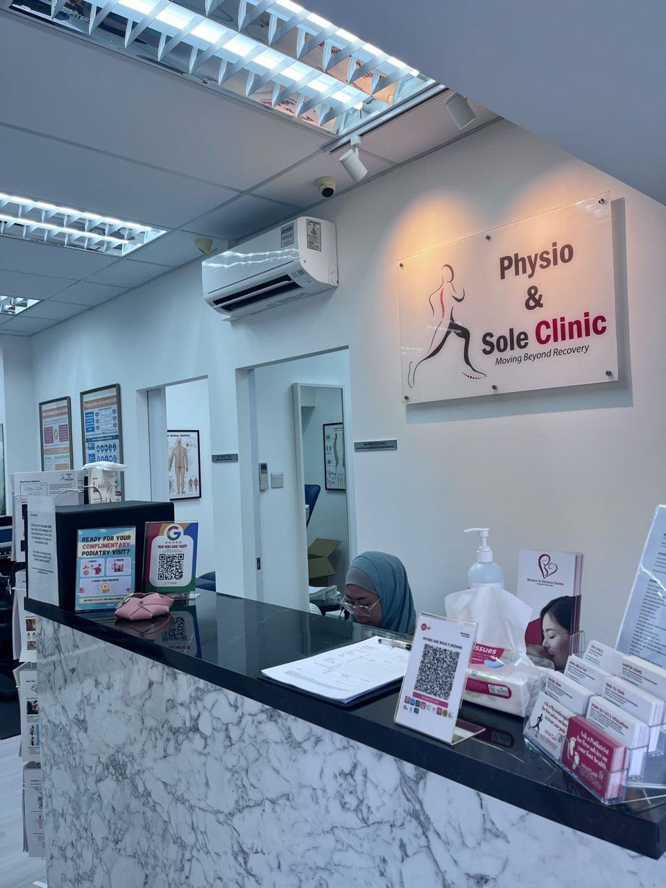Physio & Sole Clinic Kovan clinic